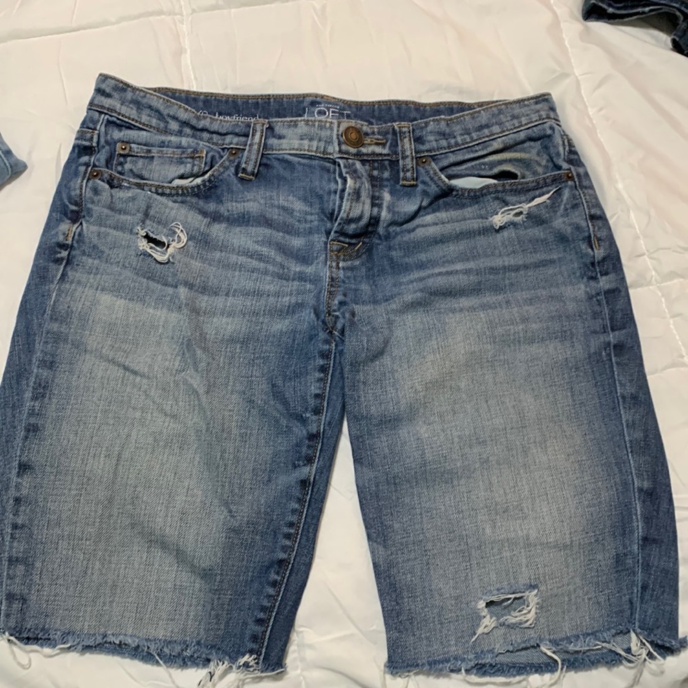 Ann Taylor Loft Jean shorts